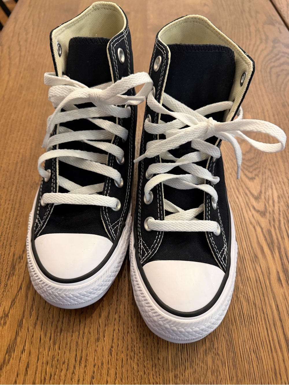 NEW Converse Black and White High-Top Sneakers